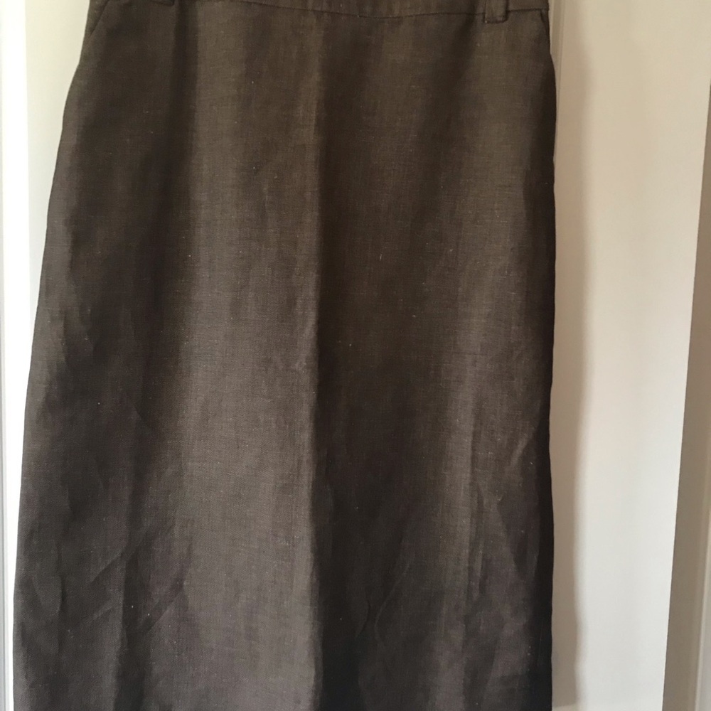 Banana Republic Dark Brown Pencil Skirt size 6